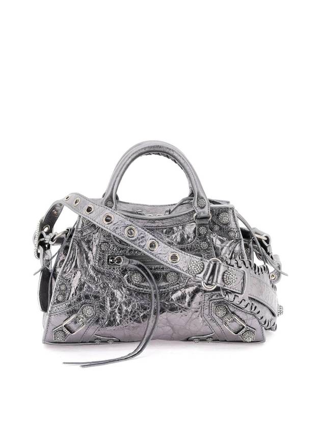 Neo Cagole XS Shoulder Bag Silver - BALENCIAGA - BALAAN 1