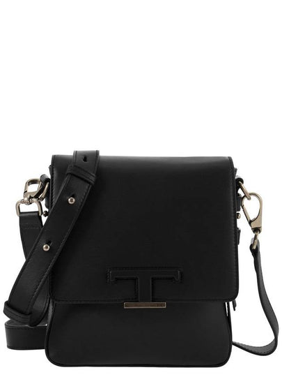 Timeless Leather Cross Bag Black - TOD'S - BALAAN 2