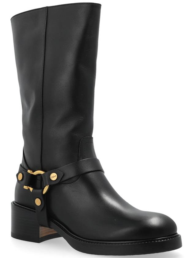 Chloé Dakota Heeled Boots, Women's, Black - CHLOE - BALAAN 4