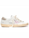 Women's Superstar Low Top Sneakers Pink Metallic Dove Grey Star - GOLDEN GOOSE - BALAAN 1