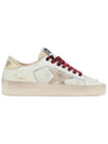 Stardan Leather Low Top Sneakers White - GOLDEN GOOSE - BALAAN 1