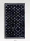 Monogram Eclipse Beach Towel Black - LOUIS VUITTON - BALAAN 1