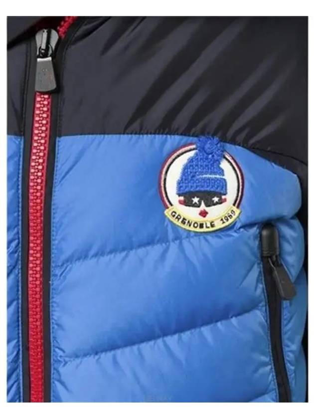 Men's Grenoble Logo Down Padding 4138855 549F1 742 - MONCLER - BALAAN 5