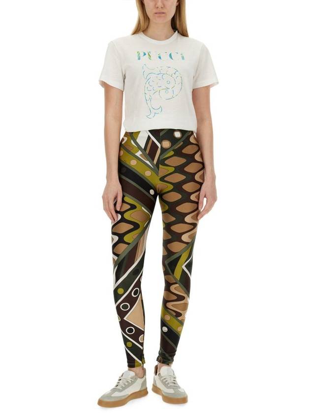 Pucci T-Shirt With Print - EMILIO PUCCI - BALAAN 2