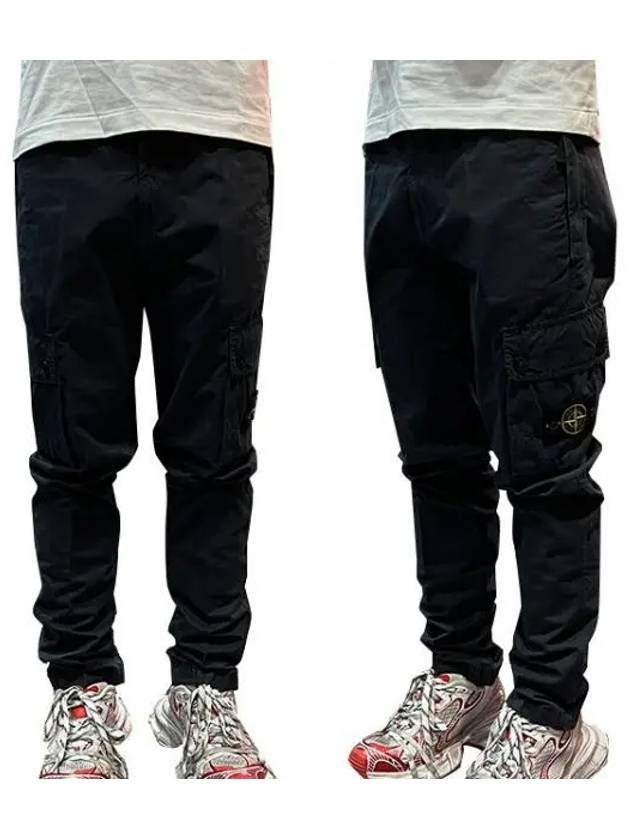 Wappen Patch Garment Dyed Cargo Pants 31468593 270203 1095686 - STONE ISLAND - BALAAN 1