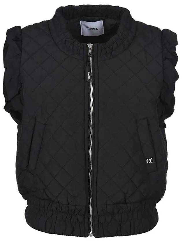 Playable frill quilted vest - P_LABEL - BALAAN 9
