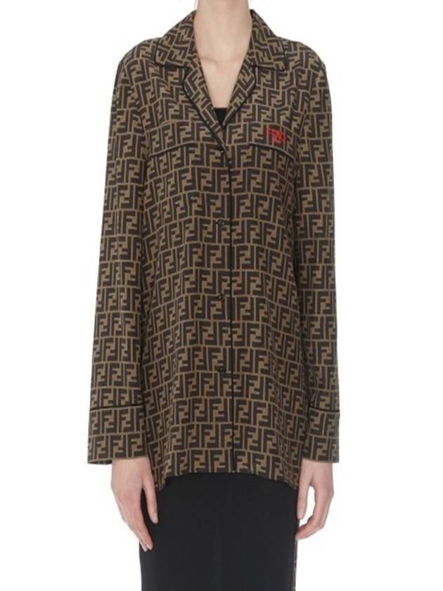 Women s Silk Shirt FS6993 A8GS 40 - FENDI - BALAAN 6