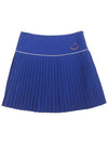 Lala Pleats A-line Skirt Blue - LALA SMILE - BALAAN 3