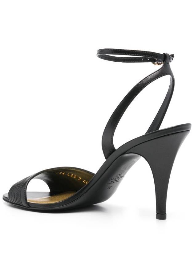 Valentino Garavani Sandals Black - VALENTINO - BALAAN 3