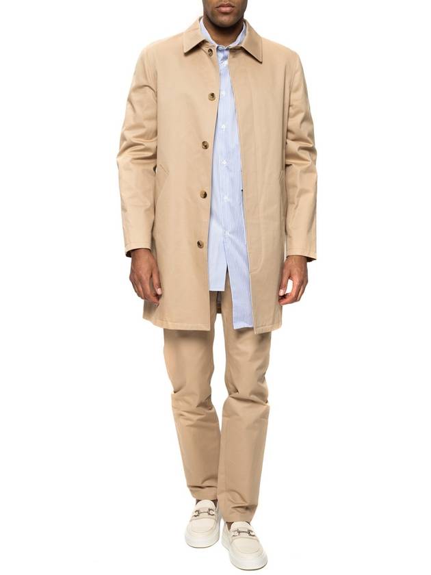 Ville Cotton Gavardin Single Coat Beige - A.P.C. - BALAAN 3