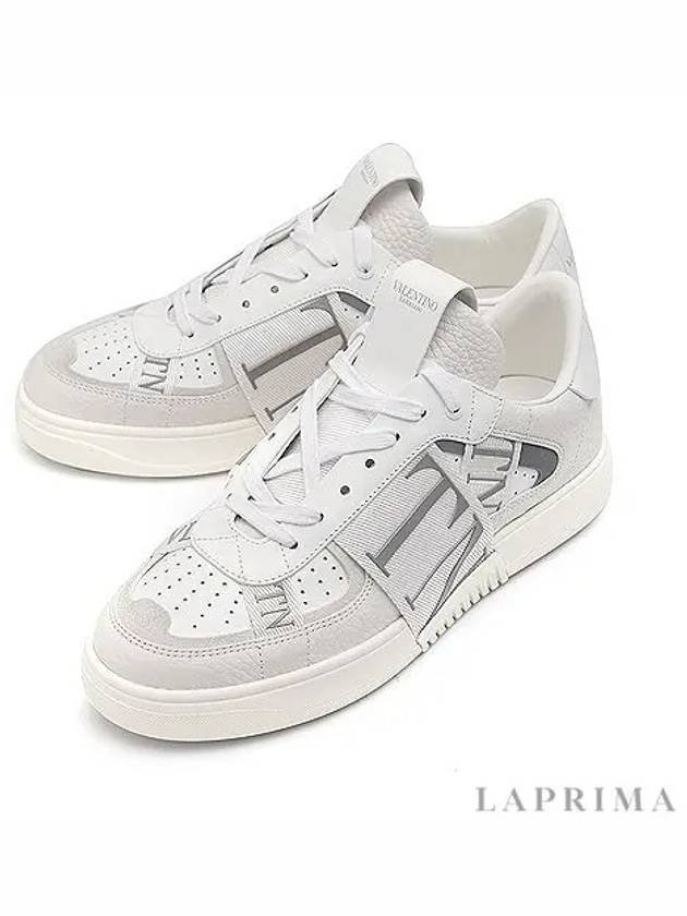 VLTN Band Low Top Sneakers White - VALENTINO - BALAAN 2