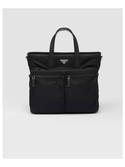 Re-Nylon Saffiano Tote Bag Black - PRADA - BALAAN 2