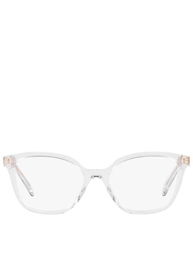 Eyewear Logo Cat Eye Eyeglasses White - PRADA - BALAAN 2