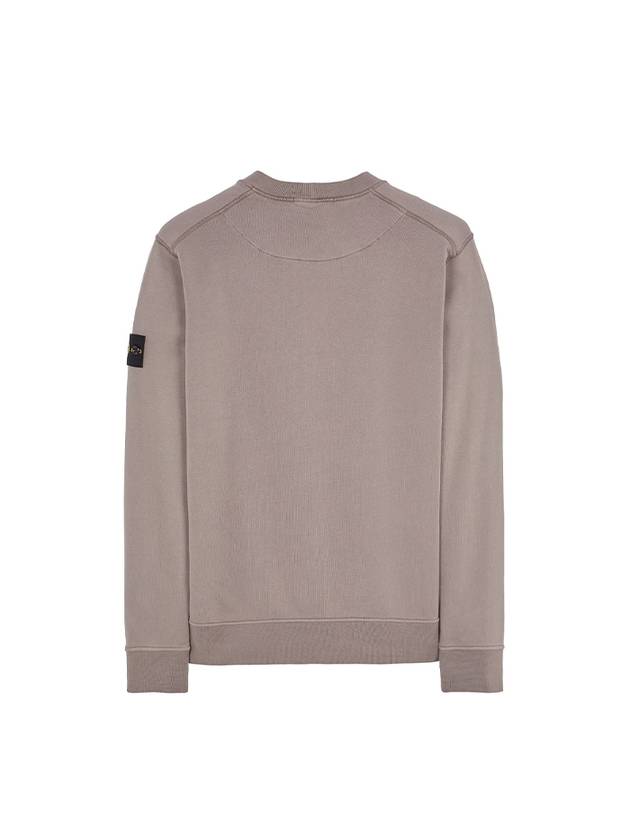 Wappen Patch Garment Dyed Sweatshirt Grey - STONE ISLAND - BALAAN 3