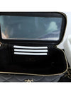 October 21 Top Handle Vanity Bag Patent Black Gold Rectangular Mini - CHANEL - BALAAN 2