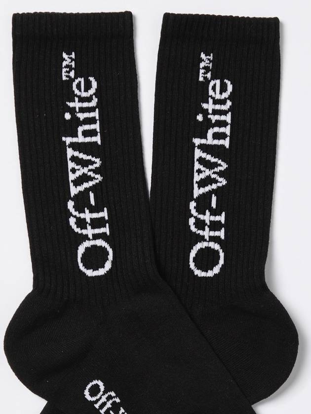 Socks OWRA035C99KNI001 1001 Black - OFF WHITE - BALAAN 3