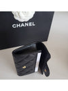 255 Vintage Gold Calfskin Flap Card Wallet Black - CHANEL - BALAAN 9