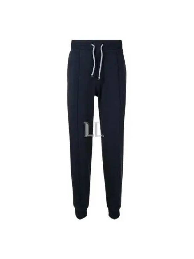 Men's Zipper Pocket Track Pants Navy - BRUNELLO CUCINELLI - BALAAN 2