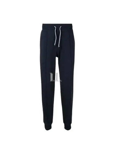 Men's Zipper Pocket Track Pants Navy - BRUNELLO CUCINELLI - BALAAN 2