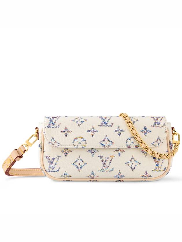 All Chain Ivy Shoulder Bag White - LOUIS VUITTON - BALAAN 3