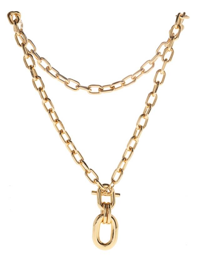 Pendant Chain Gold Necklace 20PBB0088MET077 P710 - PACO RABANNE - BALAAN 2