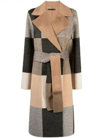 Aline Collage Graphic Reversible Coat 270843 - JOSEPH - BALAAN 1