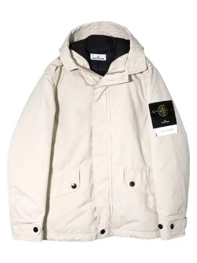 David Down Short Parka Men s Coat - STONE ISLAND - BALAAN 1