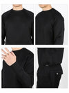 Men's Organic Cotton Blend Sweatshirt Black - TOM FORD - BALAAN 4