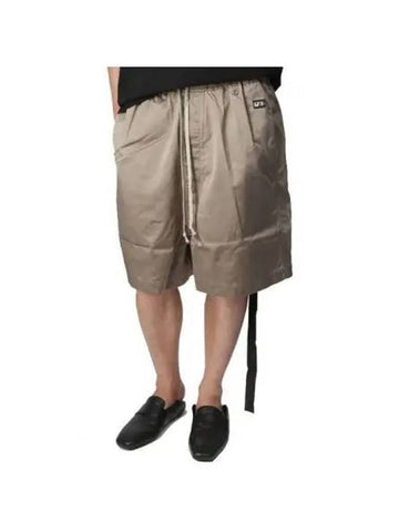 Dark Shadow Logo Short Pants 271355 - RICK OWENS - BALAAN 1