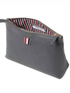 Beauty Pouch Bag Grey - THOM BROWNE - BALAAN 5