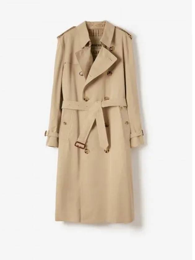 Long Kensington Heritage Trench Coat Honey - BURBERRY - BALAAN 2