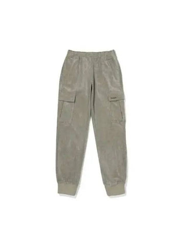 KODAK Apparel Essential Corduroy Brushed Cargo Jogger Pants KHAKI - KODO - BALAAN 1