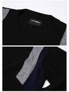 Men's Wool Knit Top Black - LES HOMMES - BALAAN 6