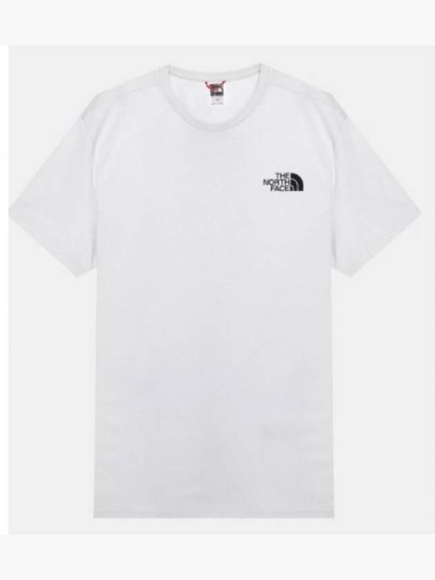 Men's Graphic Cotton Short Sleeve T-Shirt White - THE NORTH FACE - BALAAN 2