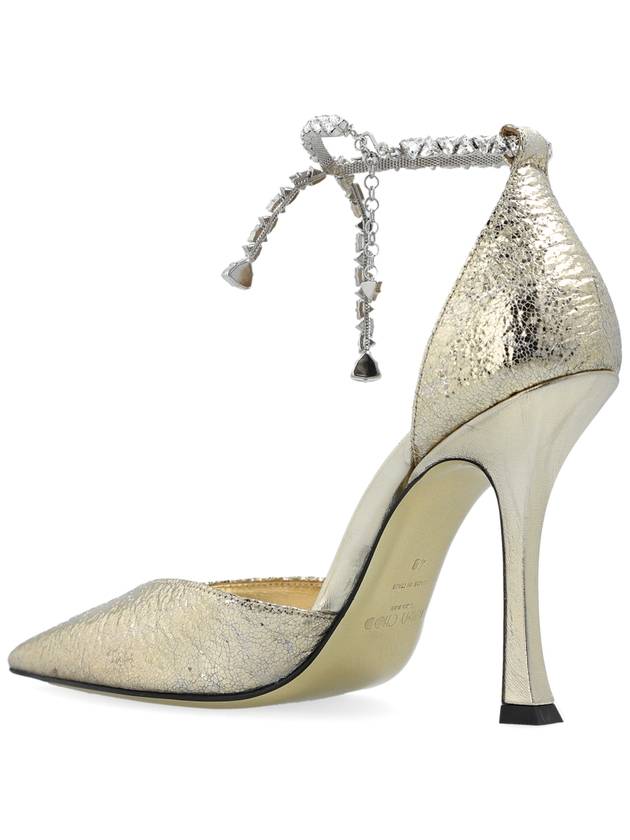 Jimmy Choo High Heels ‘Stevie’, Women's, Gold - JIMMY CHOO - BALAAN 5