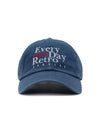 EDRS WASHED BALL CAP ISLAND BLUE - POLYGRAM - BALAAN 2