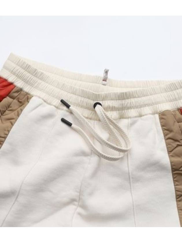 Training Jogger Pants 8H0008 899RB 034 White - MONCLER - BALAAN 3