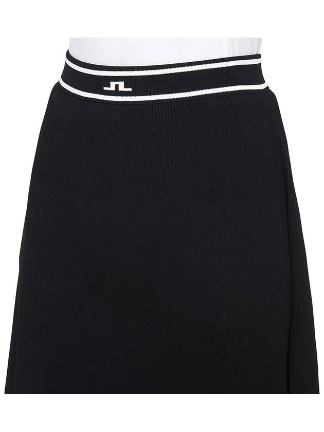 Emma Knit Skirt Black - J.LINDEBERG - BALAAN 8