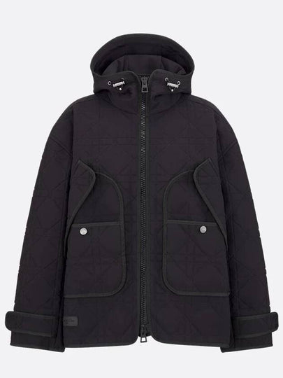 Macrocannage hooded anorak - DIOR - BALAAN 2