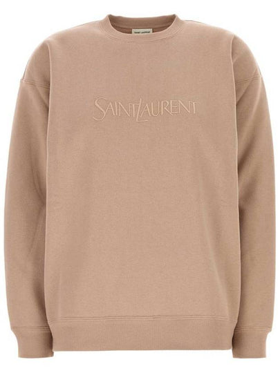 hooded sweatshirt 802001 Y36SW 9950 NUDE ROSE - SAINT LAURENT - BALAAN 2