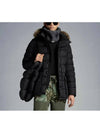 Cluny Long Down Jacket Black - MONCLER - BALAAN 3