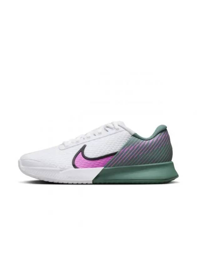 Women's Air Zoom Vapor Pro 2 Low Top Sneakers White Bicoastal - NIKE - BALAAN 1