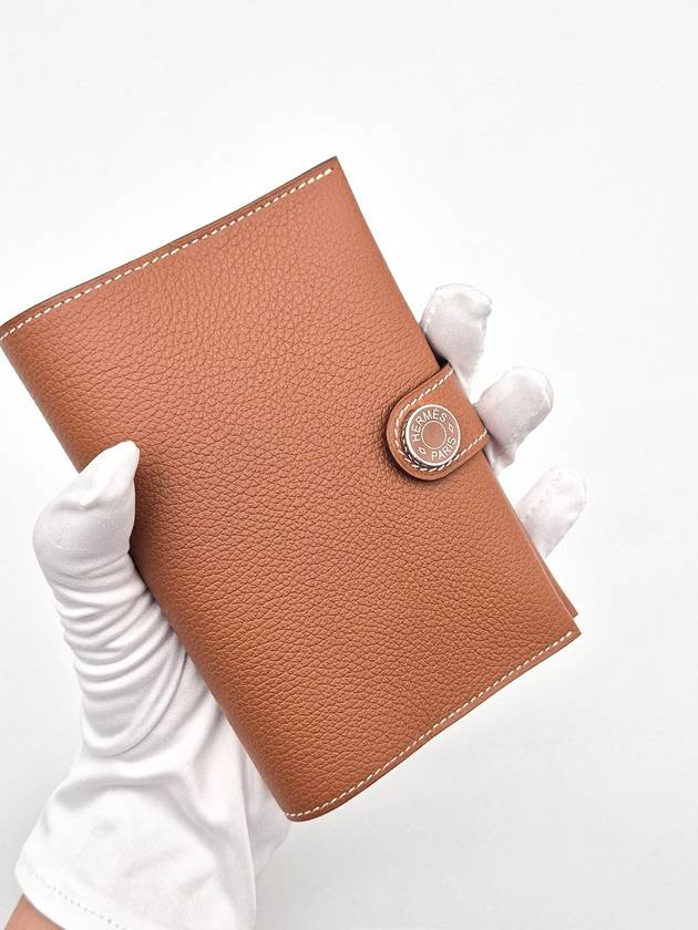 R.M.S Passport Holder Evercolor & Palladium Gold - HERMES - BALAAN 2