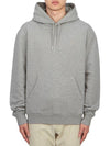 Mini Heart Logo Hoodie Heather Grey - AMI - BALAAN 2