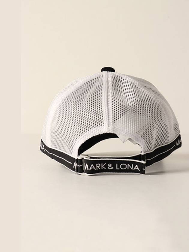 Iron Skull Trucker Ball Cap White Black - MARK & LONA - BALAAN 3