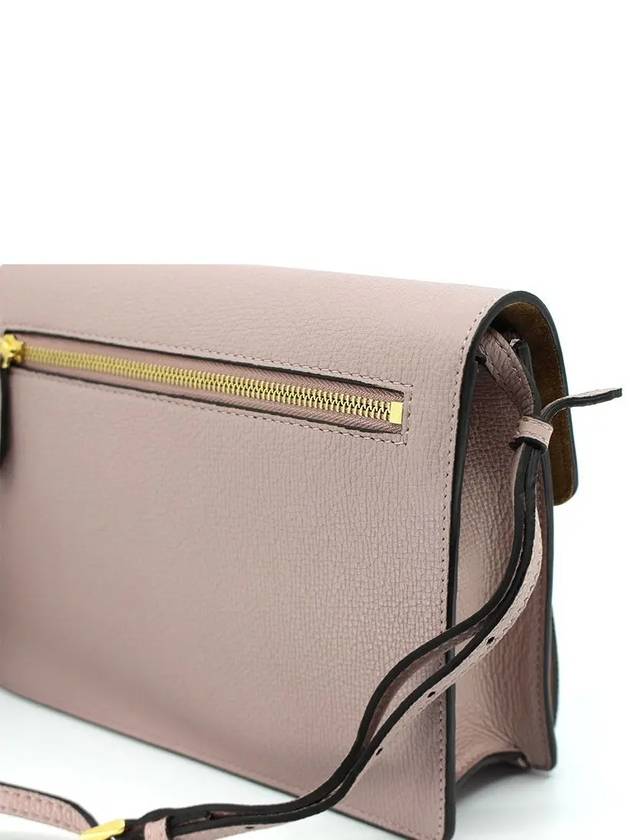 House Check Small Leather Cross Bag Pink - BURBERRY - BALAAN 4