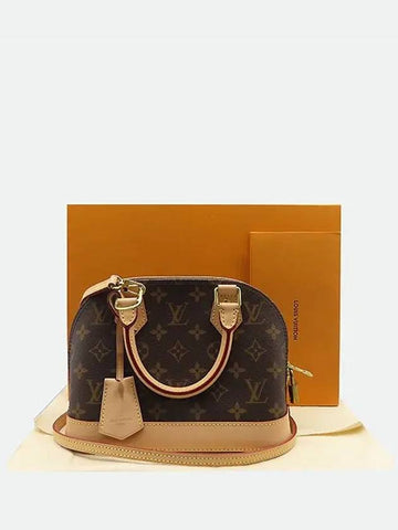 M53152 Monogram Canvas Alma BB Tote Bag Shoulder Strap 2WAY - LOUIS VUITTON - BALAAN 1