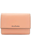 Logo Print Half Wallet Salmon Pink - ACNE STUDIOS - BALAAN 2