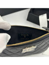 Season mini caviar pouch bag black gold - CHANEL - BALAAN 7