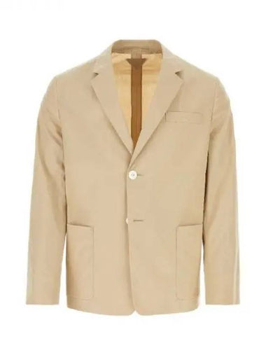 Single breasted cotton jacket - PRADA - BALAAN 1